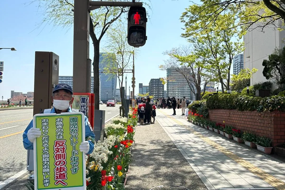 雑踏警備に関わるイベント会場