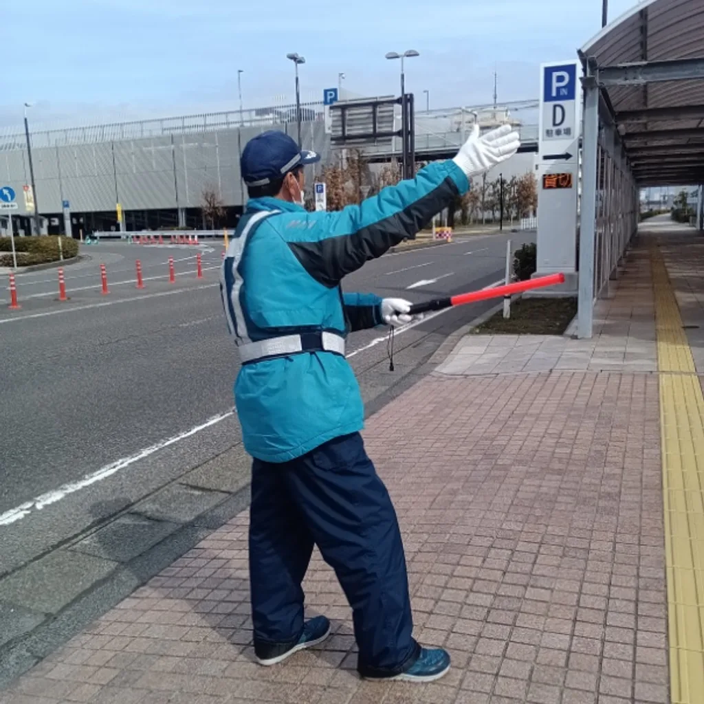 雑踏警備のイメージ